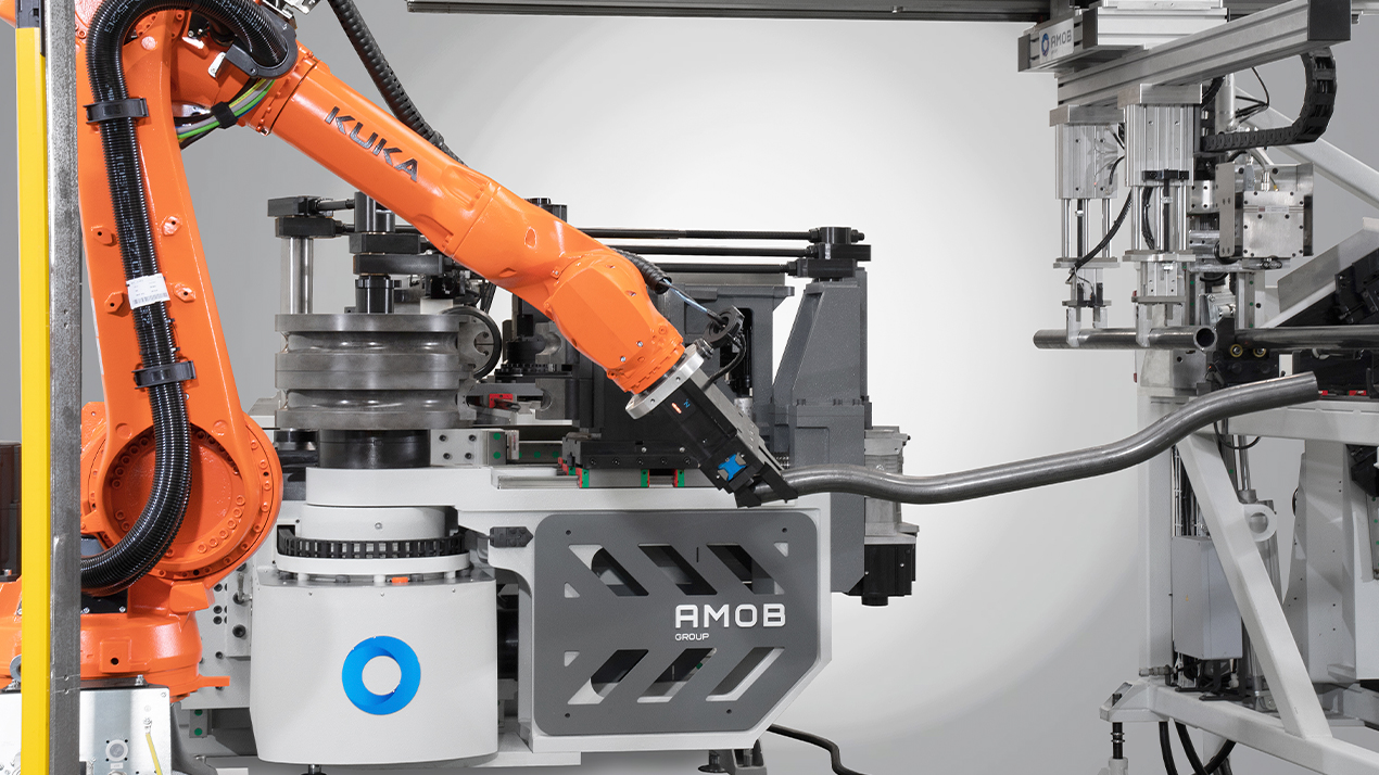 Automation is the key word for this tube bending machine!