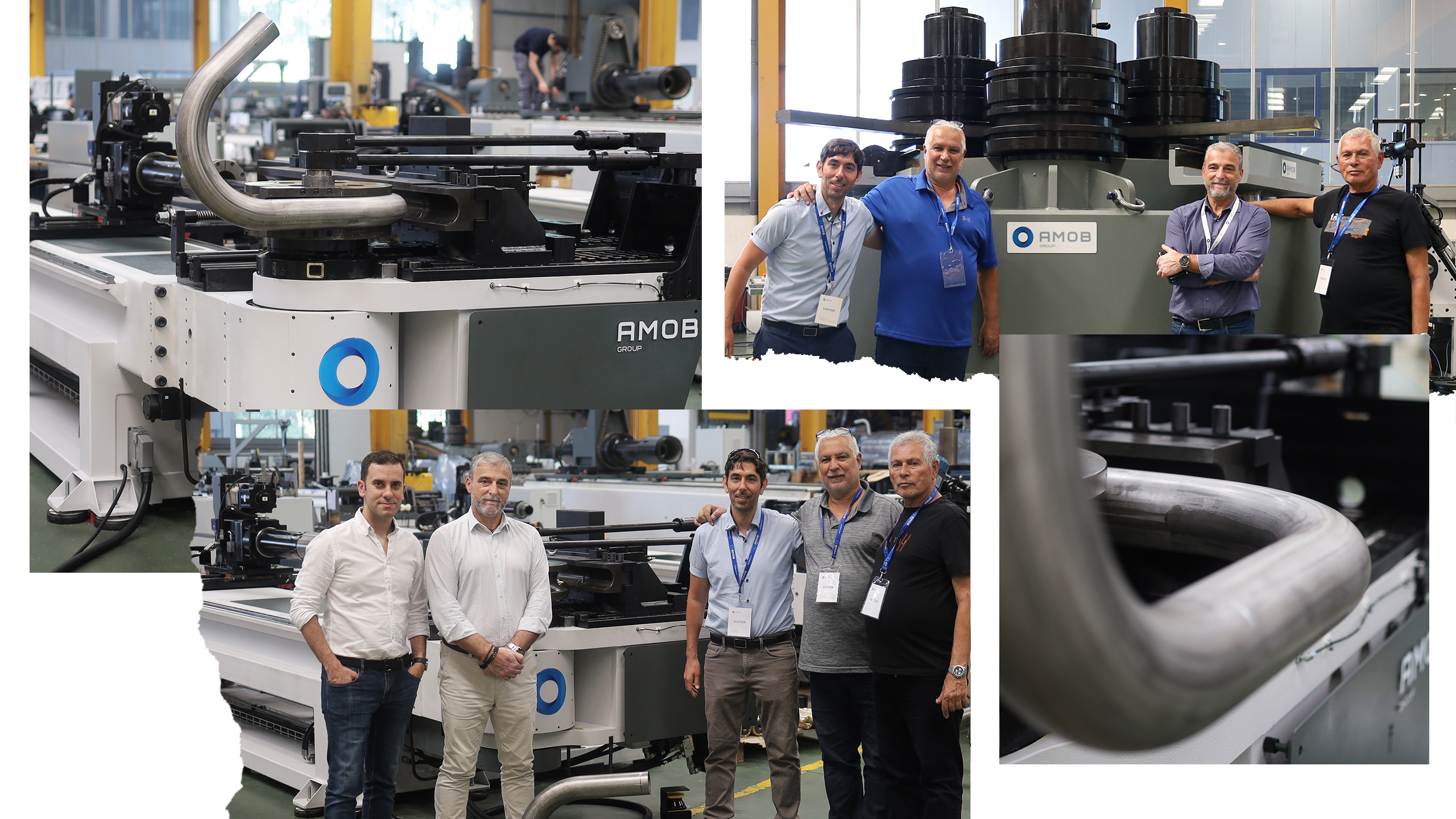 A empresa Gal Kifuf em Israel está agora equipada com a sua terceira máquina AMOB.