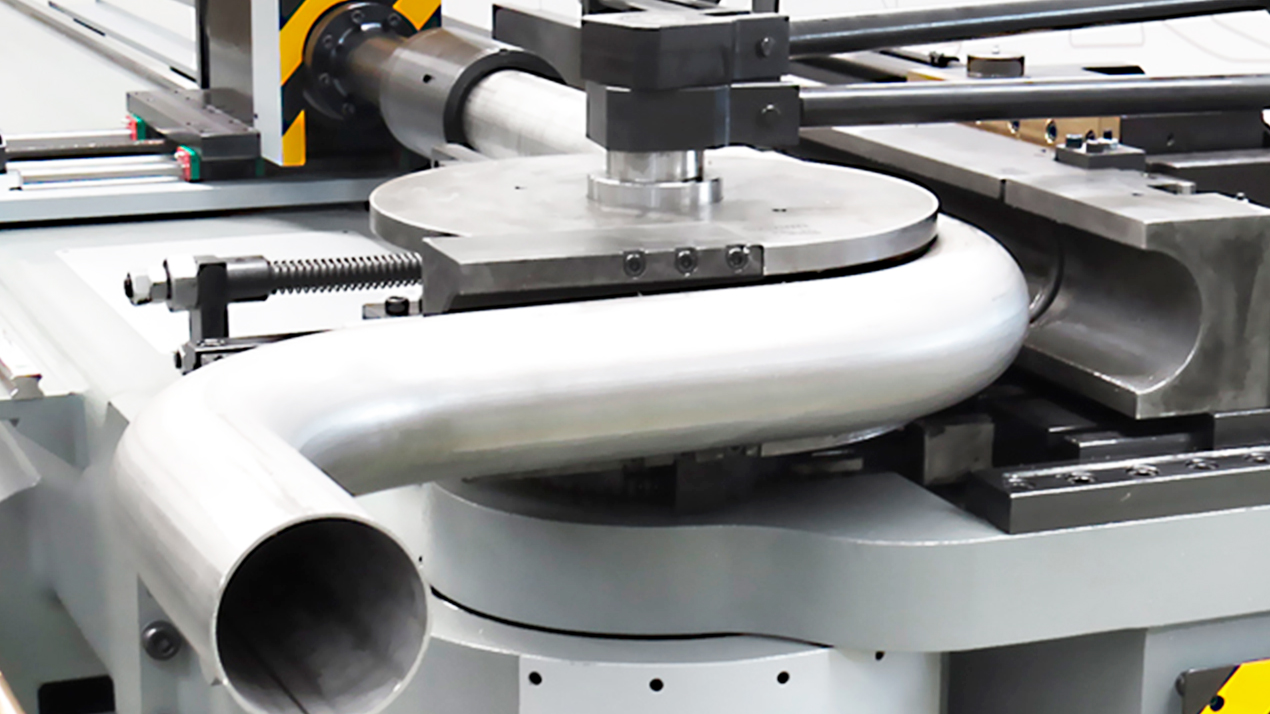 CNC tube bending machine to the Scandinavian piping industry