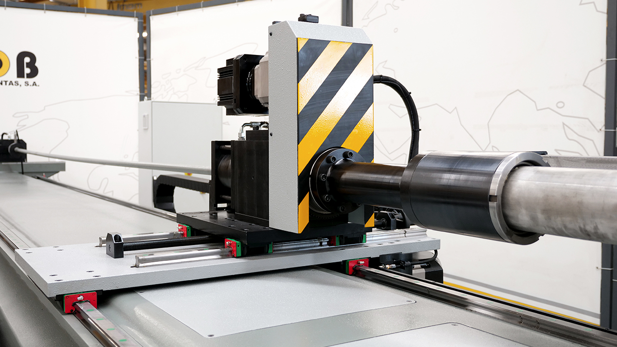 Fully CNC pipe bender to the offshore industry AMOB